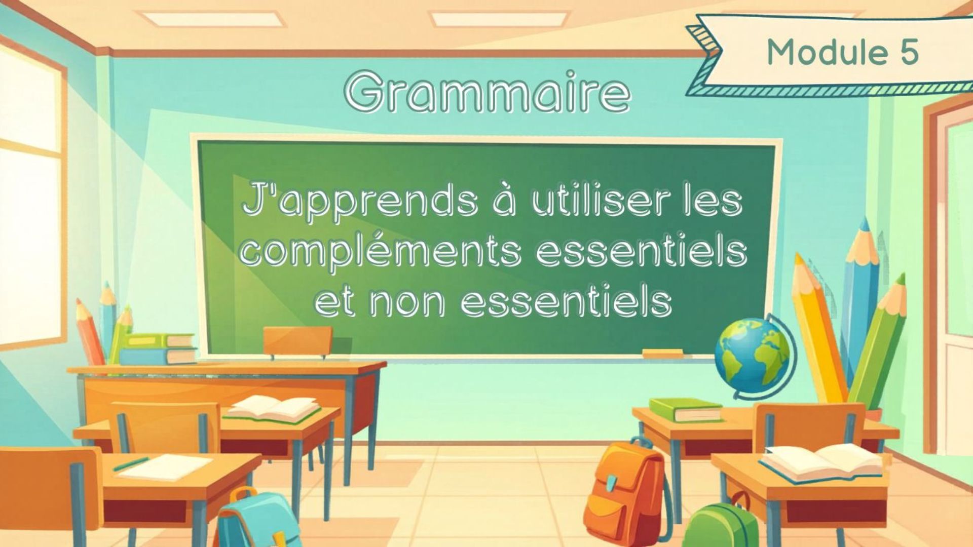 J'apprends à utiliser les compléments essentiels et non essentiels